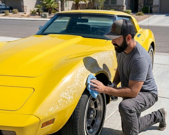 Works on Old Car Paint